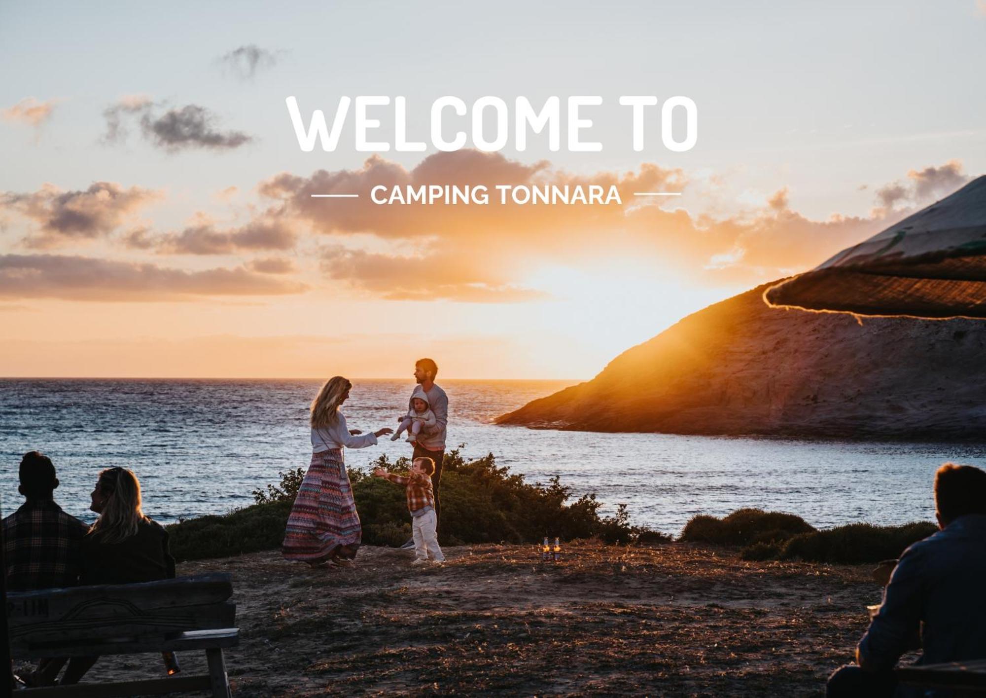 Camping Tonnara Cala Sapone Eksteriør billede